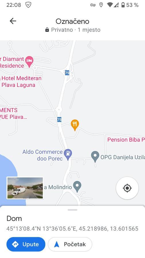 Apartment Nebo Porec Ngoại thất bức ảnh